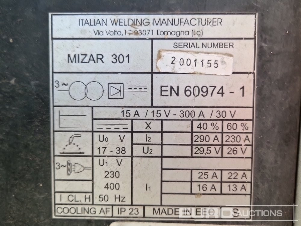 Generador industriale Mig Welder (2 of): foto 10