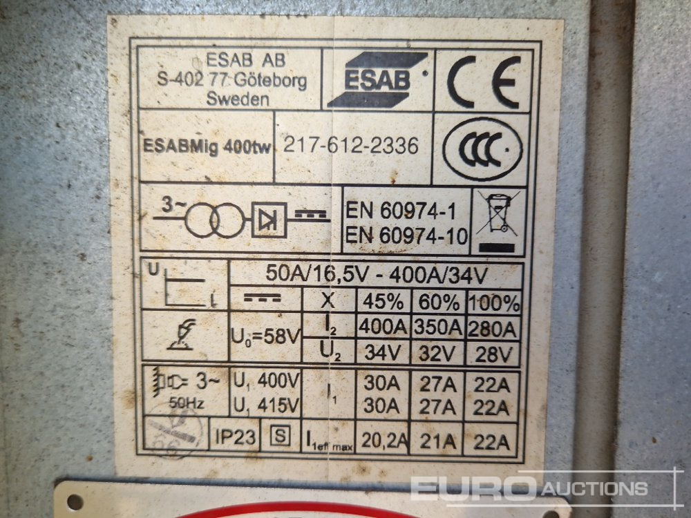 Generador industriale Mig Welder (2 of): foto 8