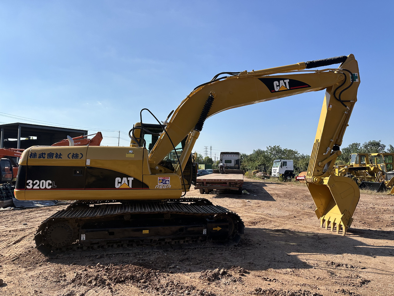 Excavadora de cadenas CATERPILLAR 320C with Wider Track shoes: foto 7