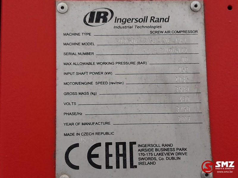 Leasing de Ingersoll-Rand Occ Compressoren mobiel Ingersoll Rand S90150A Ingersoll-Rand Occ Compressoren mobiel Ingersoll Rand S90150A: foto 19