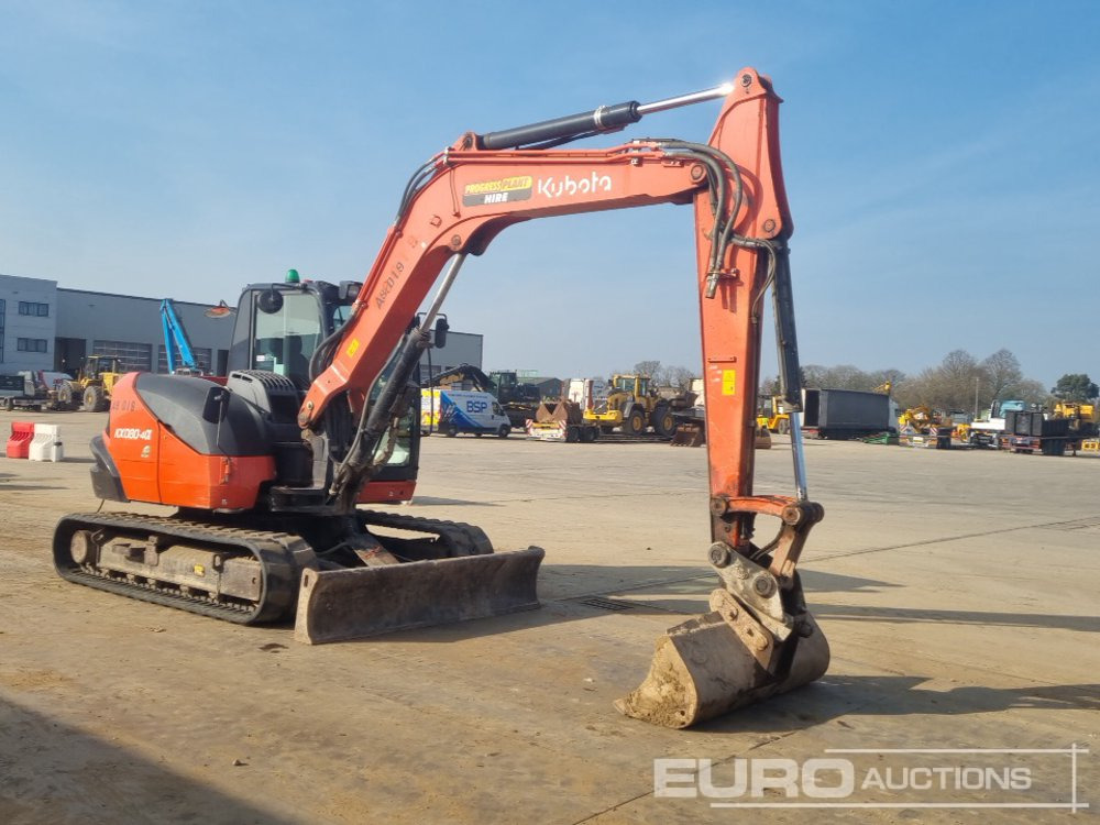 Miniexcavadora 2019 Kubota KX080-4A: foto 7