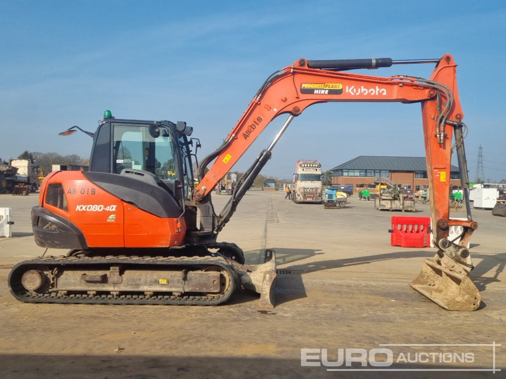 Miniexcavadora 2019 Kubota KX080-4A: foto 6