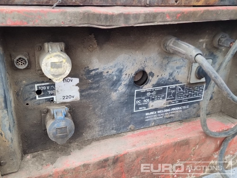 Generador industriale Murex 220Volt Generator/Welder, 4 Cylinder Engine: foto 10