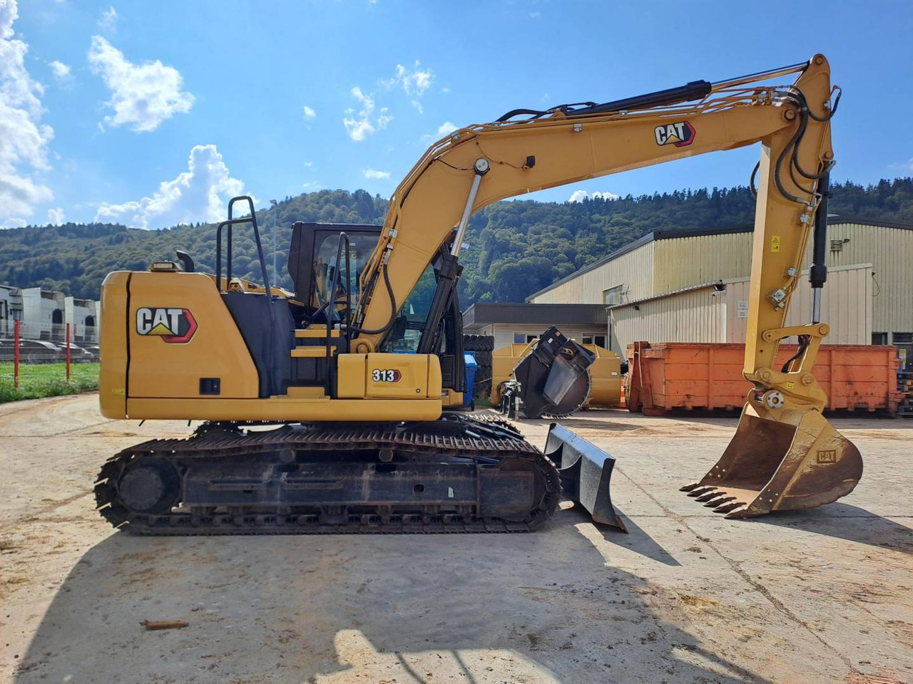 Excavadora de cadenas CAT 313: foto 12