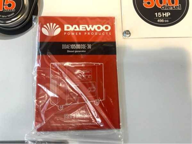 Generador industriale nuevo Daewoo DDAE10500DSE-3G: foto 7