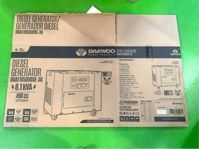 Generador industriale nuevo Daewoo DDAE10500DSE-3G: foto 9